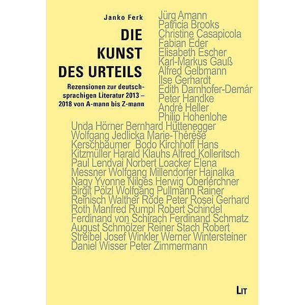 Die Kunst des Urteils, Janko Ferk