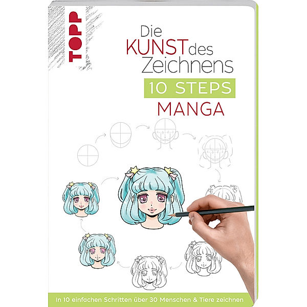 Die Kunst des Zeichnens 10 Steps - Manga, Chie Kutsuwada