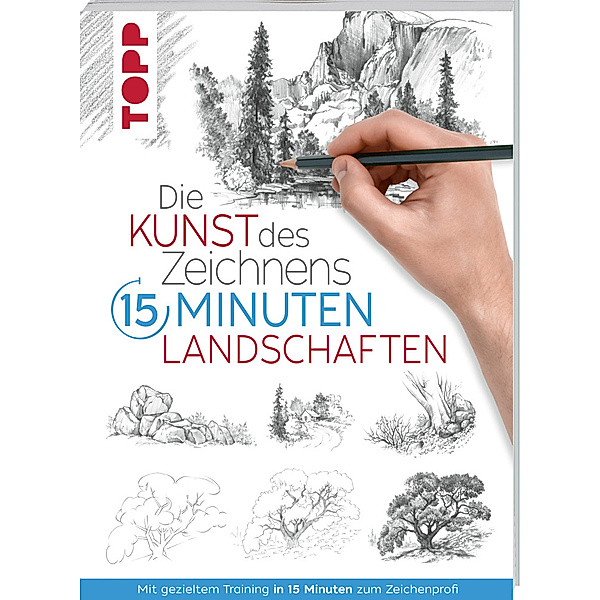 Die Kunst des Zeichnens 15 Minuten - Landschaften, frechverlag