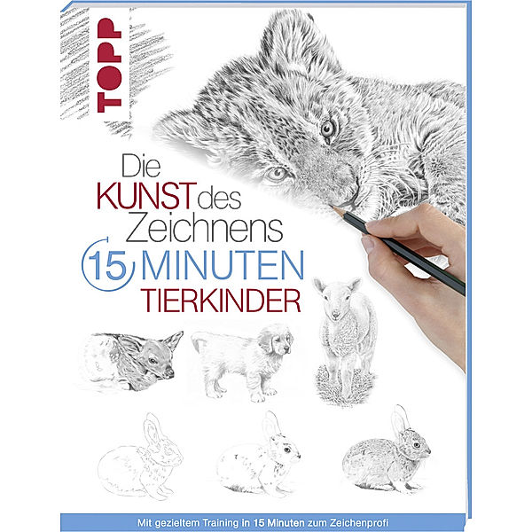 Die Kunst des Zeichnens 15 Minuten - Tierkinder, frechverlag