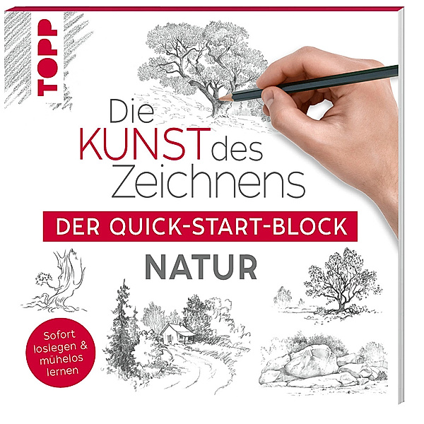 Die Kunst des Zeichnens Natur. Der Quick-Start-Block, frechverlag