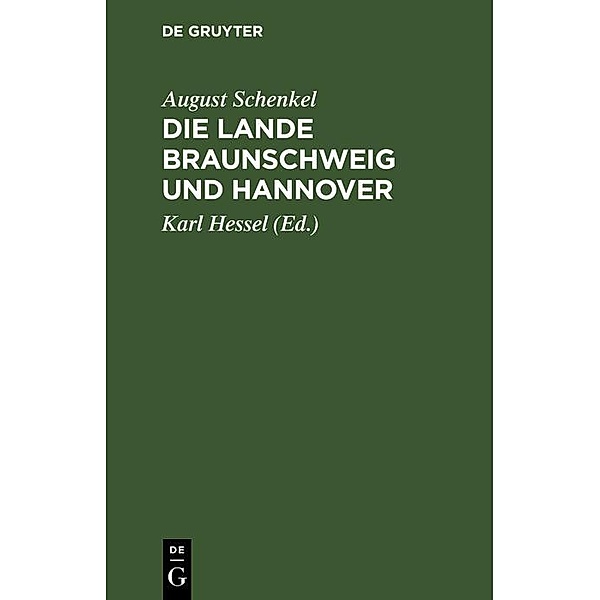 Die Lande Braunschweig und Hannover, August Schenkel