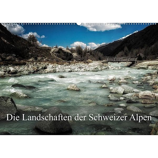 Die Landschaften der Schweizer AlpenCH-Version  (Wandkalender 2023 DIN A2 quer), Alain Gaymard