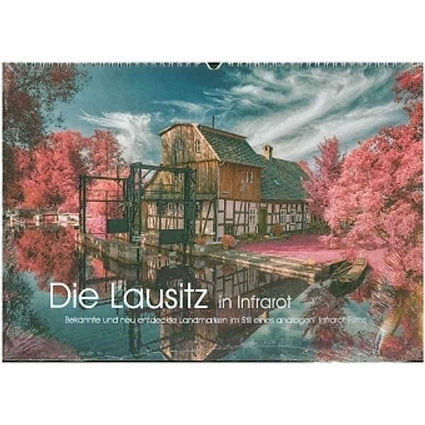 Die Lausitz in Infrarot (Wandkalender 2021 DIN A3 quer), Martin Winzer