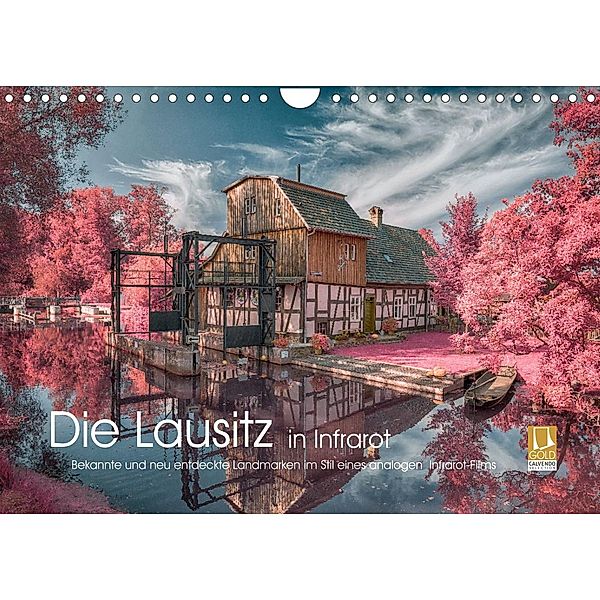 Die Lausitz in Infrarot (Wandkalender 2023 DIN A4 quer), Martin Winzer