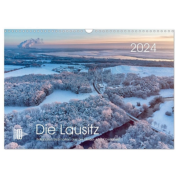 Die Lausitz - Region im Wandel (Wandkalender 2024 DIN A3 quer), CALVENDO Monatskalender, Calvendo, Martin Winzer