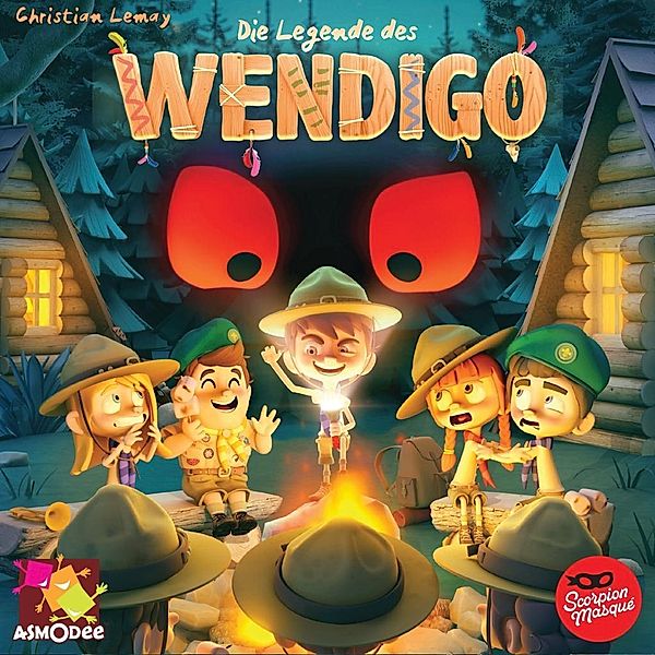 Asmodee Die Legende des Wendigo (Spiel)