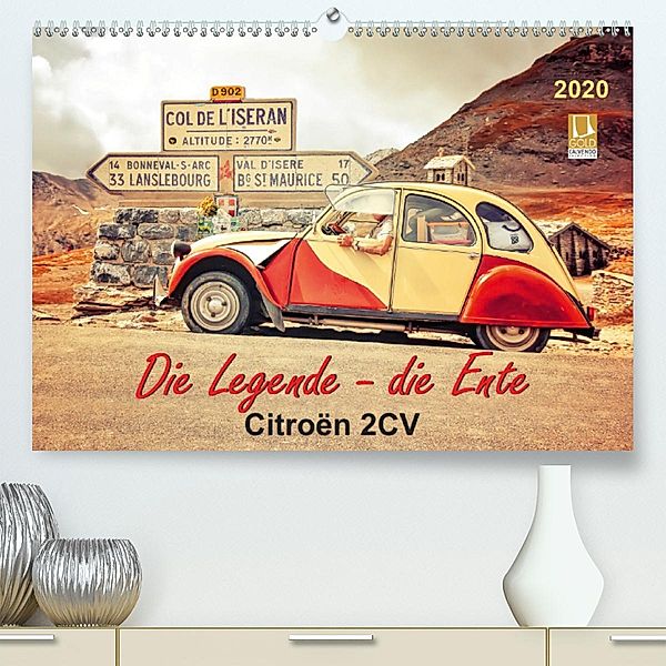 Die Legende - die Ente, Citroën 2CV (Premium-Kalender 2020 DIN A2 quer), Peter Roder