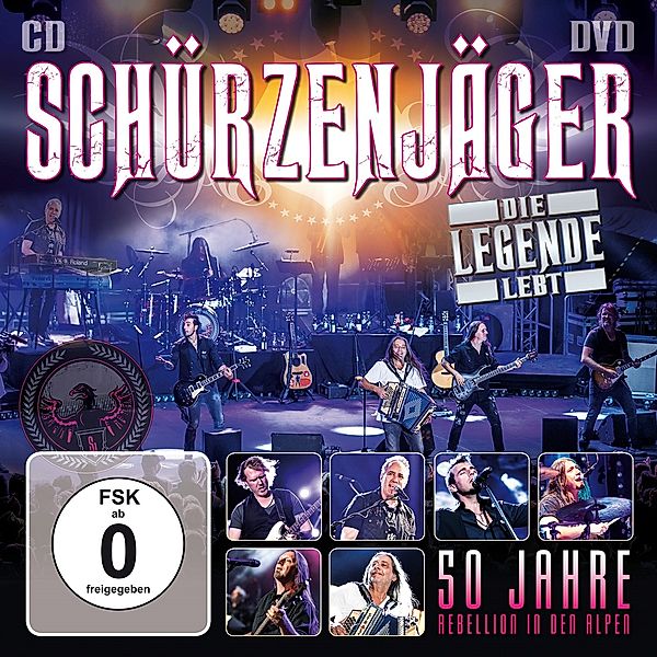 Die Legende lebt - 50 Jahre Rebellion in den Alpen (CD+DVD), Schürzenjäger