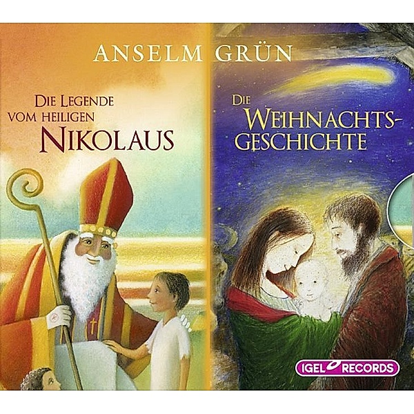 Die Legende vom Heiligen Nikolaus / Die Weihnachtsgeschichte, Audio-CD, Anselm Grün