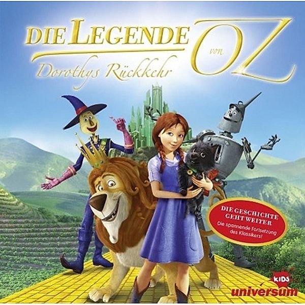 Die Legende von Oz - Dorothy's Rückkehr, 1 Audio-CD, Die Legende von Oz - Dorothy's Rückkehr