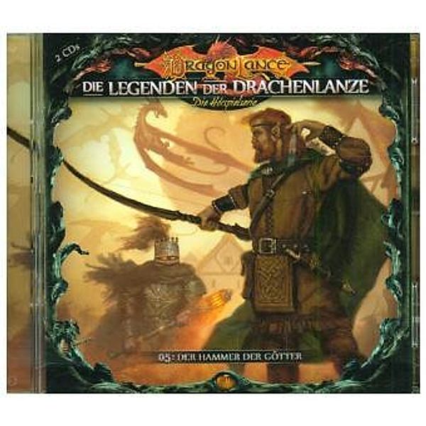 Die Legenden der Drachenlanze - Der Hammer der Götter, 2 Audio-CDs, David Holy