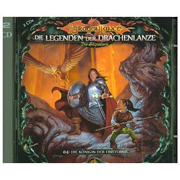 Die Legenden der Drachenlanze - Die Königin der Finsternis, 2 Audio-CDs, David Holy