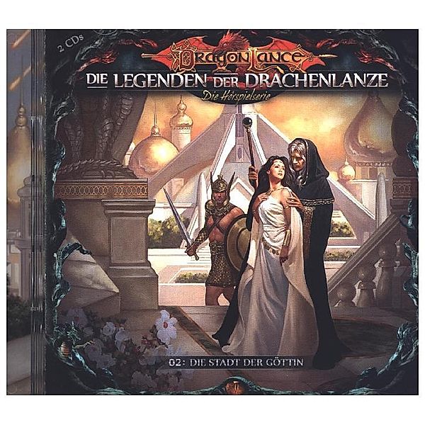 Die Legenden der Drachenlanze - Die Stadt der Göttin,2 Audio-CD, David Holy