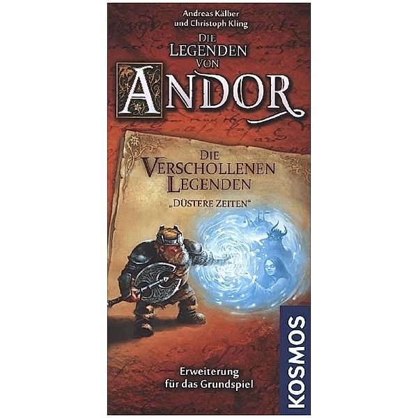 Kosmos Spiele Die Legenden von Andor - Die verschollenen Legenden Düstere Zeiten (Spiel-Zubehör), Andreas Kälber, Christoph Kling