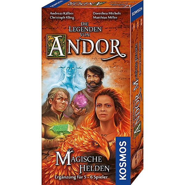 Kosmos Spiele Die Legenden von Andor - Magische Helden, Andor Autoren-Team