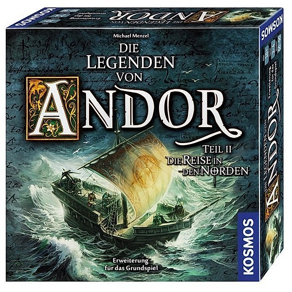 Kosmos Spiele Die Legenden von Andor, Teil II, Die Reise in den Norden (Spiel-Zubehör)