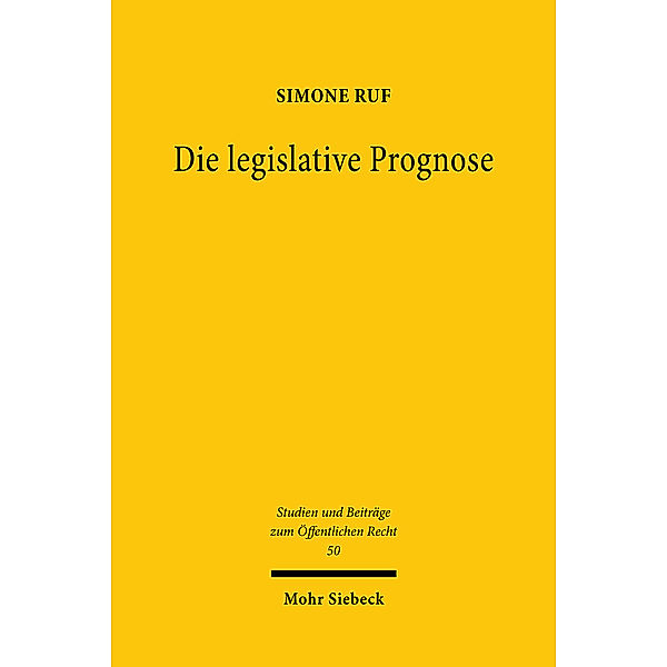 Die legislative Prognose, Simone Ruf