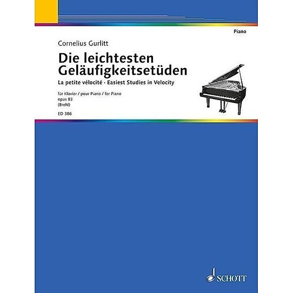 Die leichtesten Geläufigkeitsetüden op.83, Klavier, Die leichtesten Geläufigkeitsetüden