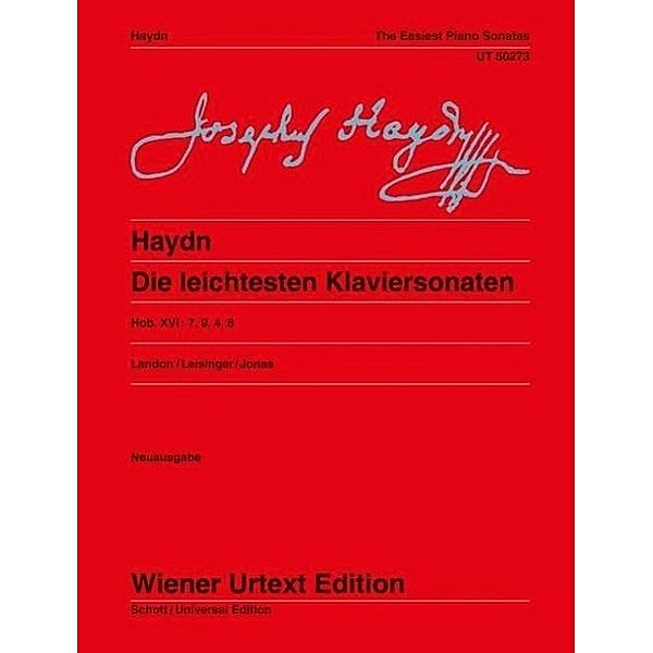 Die leichtesten Klaviersonaten Hob. XVI: op.7, 9, 4, 8, Die leichtesten Klaviersonaten