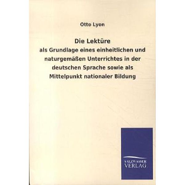 Die Lektüre, Otto Lyon