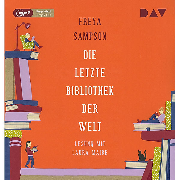 Die letzte Bibliothek der Welt,1 Audio-CD, 1 MP3, Freya Sampson