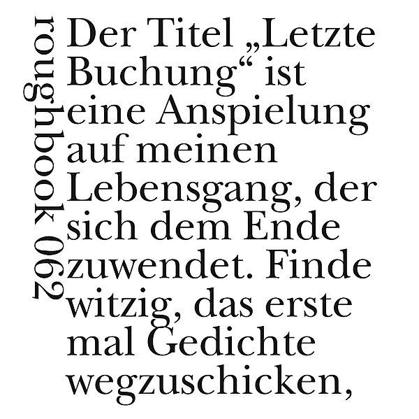 Die letzte Buchung, Peter Wawerzinek