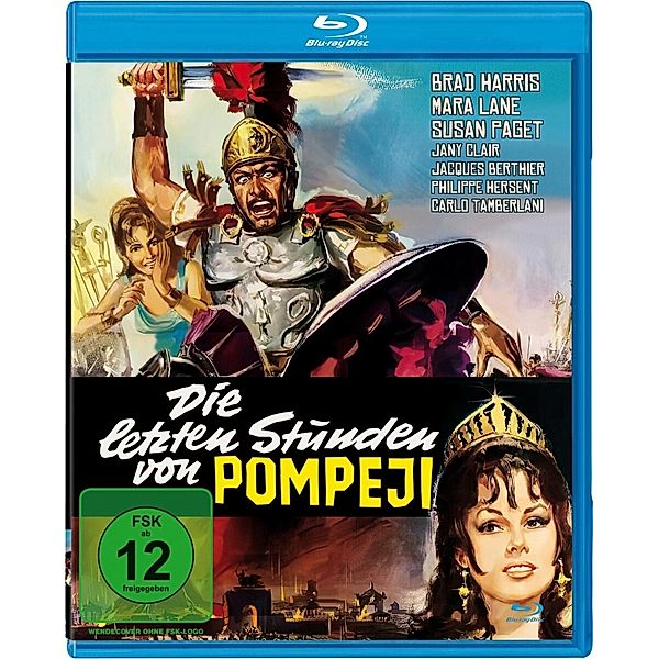 Die letzten Stunden von Pompeji, Brad Harris, Mara Lane, Susan Paget