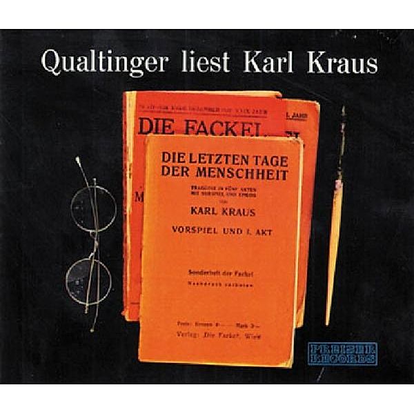 Die letzten Tage der Menschheit, 4 Audio-CDs, Karl Kraus