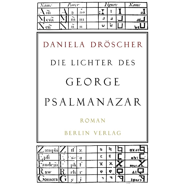 Die Lichter des George Psalmanazar, Daniela Dröscher