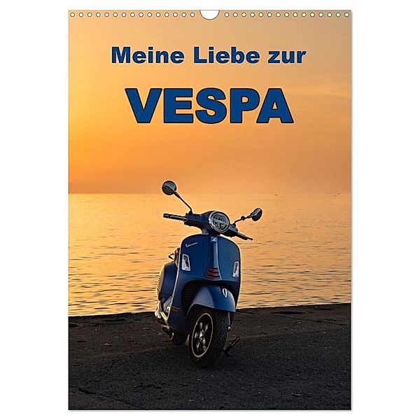 Die Liebe zur Vespa (Wandkalender 2024 DIN A3 hoch), CALVENDO Monatskalender, insideportugal