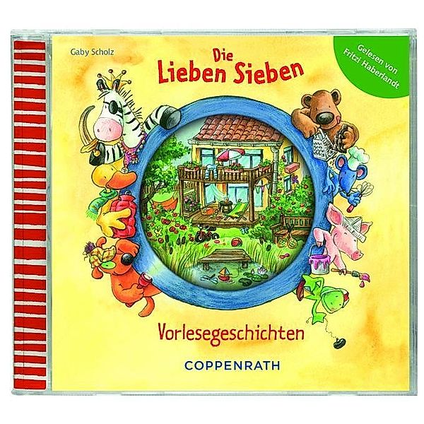 Die Lieben Sieben - Vorlesegeschichten, Audio-CD, Gaby Scholz