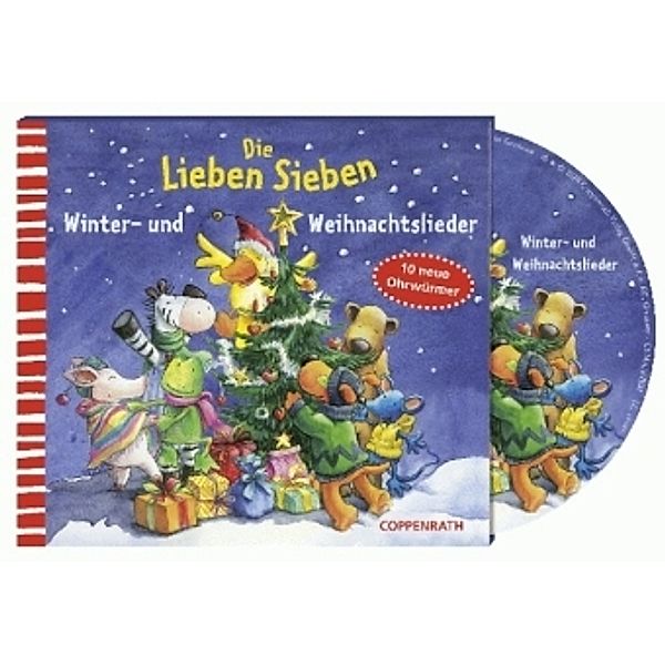 Die Lieben Sieben, Winter- und Weihnachtslieder, Audio-CD, Paul Stark