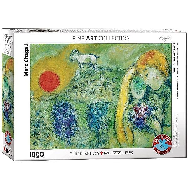 Eurographics Die Liebenden von Vence (Puzzle), Marc Chagall