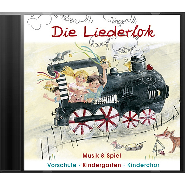 Die Liederlok,1 Audio-CD, Karin Schuh, Monika Scheer-Liebaug