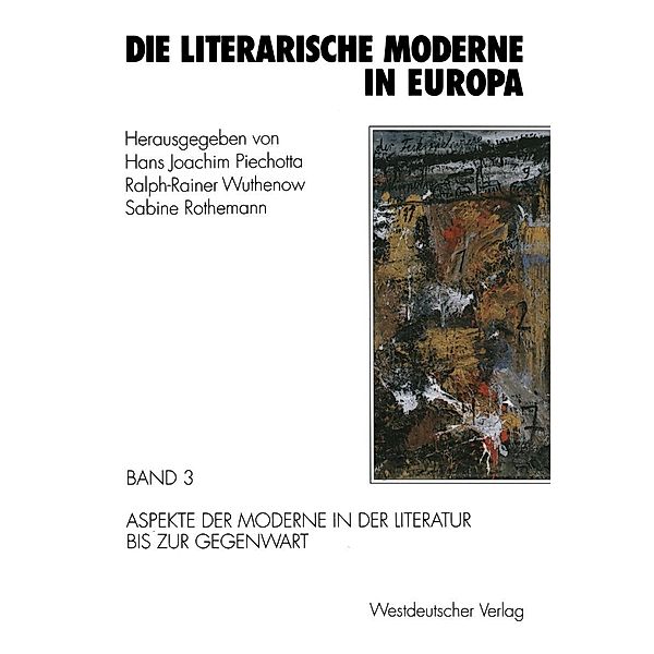 Die literarische Moderne in Europa