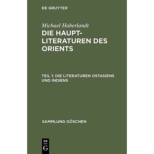 Die Literaturen Ostasiens und Indiens, Michael Haberlandt