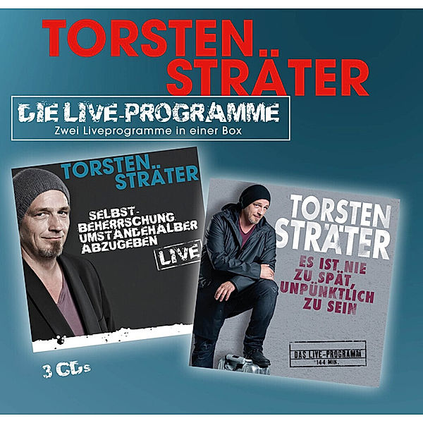 Die Live-Programme,3 Audio-CD, Torsten Sträter