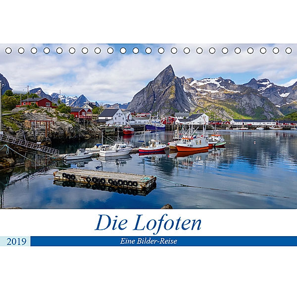 Die Lofoten - Eine Bilder-Reise (Tischkalender 2019 DIN A5 quer), Sebastian Heinrich