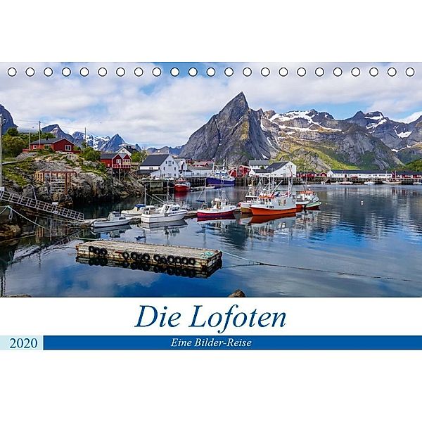 Die Lofoten - Eine Bilder-Reise (Tischkalender 2020 DIN A5 quer), Sebastian Heinrich