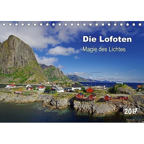 Die Lofoten - Magie des Lichtes (Tischkalender 2017 DIN A5 quer), Reinhard Pantke