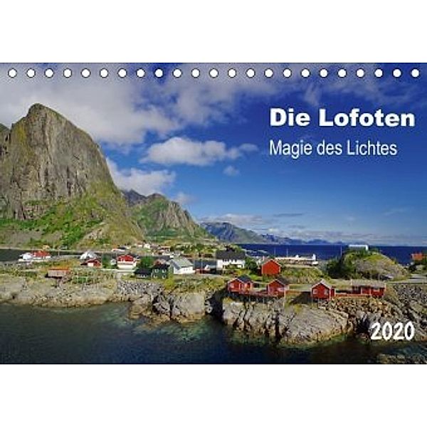 Die Lofoten - Magie des Lichtes (Tischkalender 2020 DIN A5 quer), Reinhard Pantke