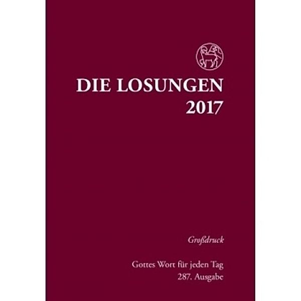 Die Losungen 2017, Großdruckausgabe