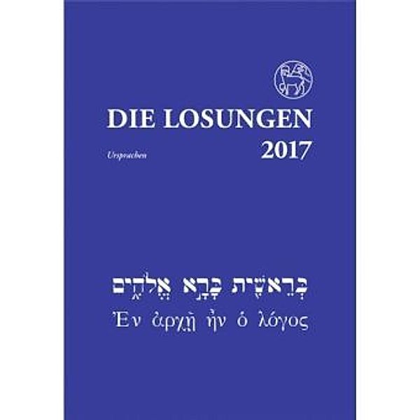 Die Losungen 2017, Ursprachen