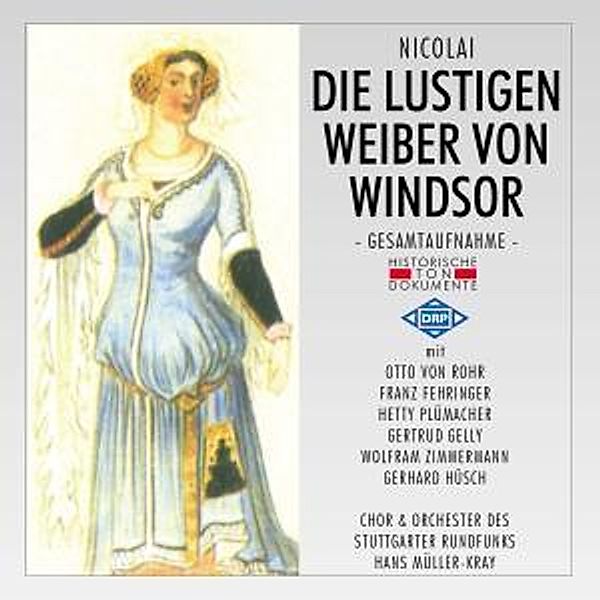 Die Lustigen Weiber Von Windsor, Chor & Orch.Des Stuttgarter Rundfunks
