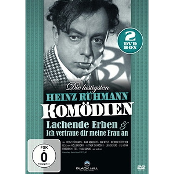 Die lustigsten Heinz Rühmann Komödien, 2 DVD-Box