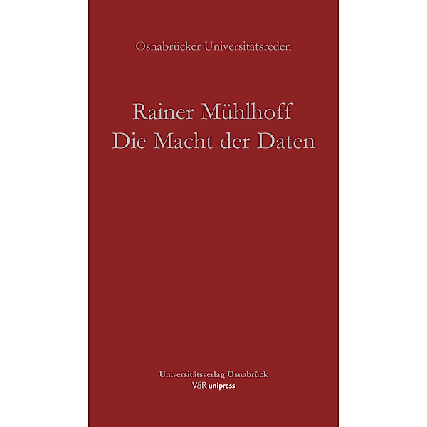Die Macht der Daten, Rainer Mühlhoff