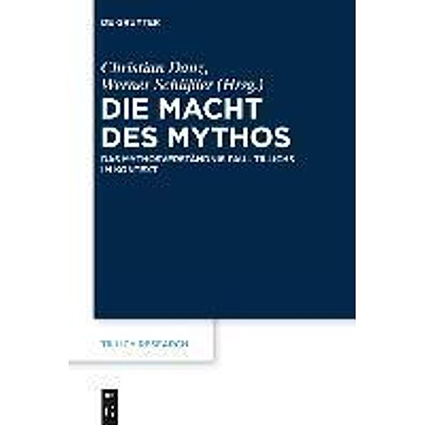 Die Macht des Mythos / Tillich Research Bd.5