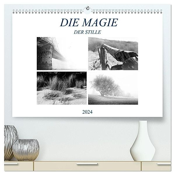 Die Magie der Stille (hochwertiger Premium Wandkalender 2024 DIN A2 quer), Kunstdruck in Hochglanz, Dirk Meutzner