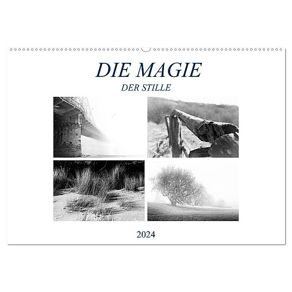 Die Magie der Stille (Wandkalender 2024 DIN A2 quer), CALVENDO Monatskalender, Dirk Meutzner